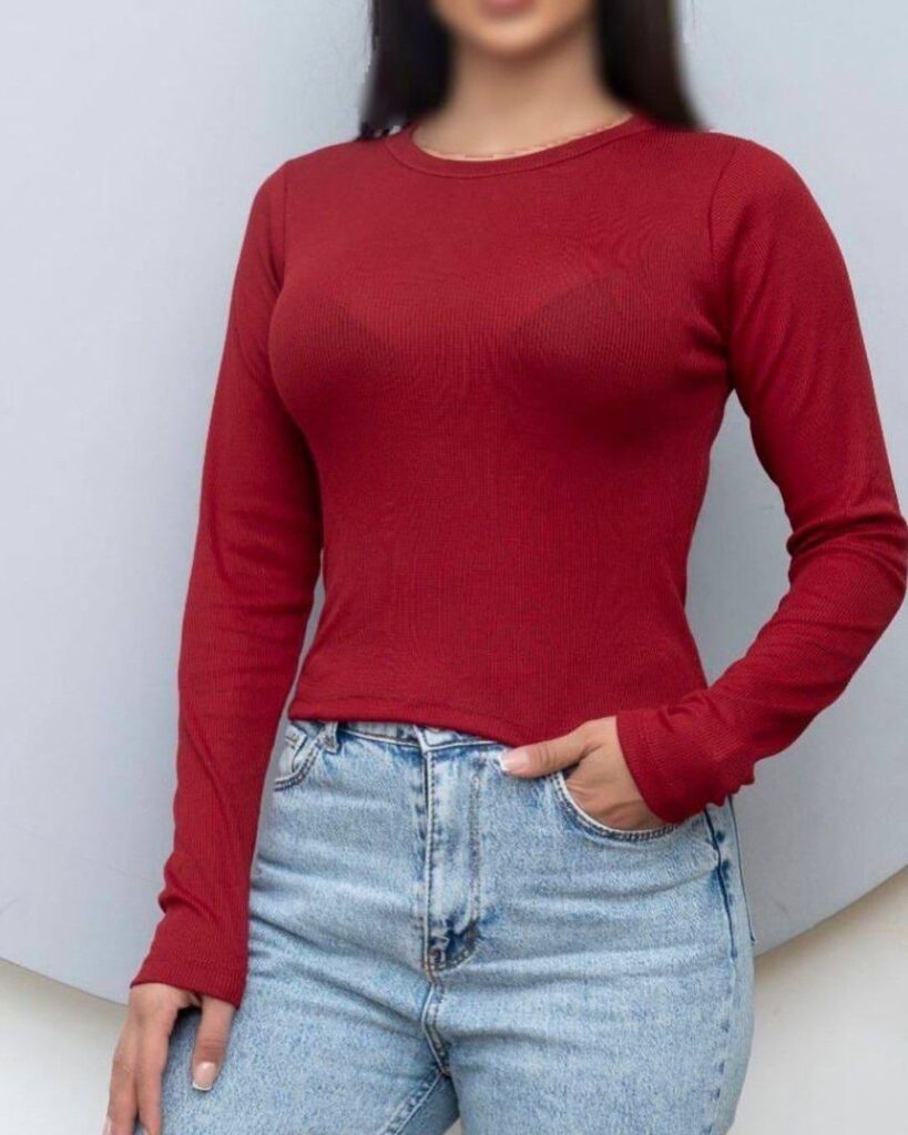 بلوز استین بلند زنانه